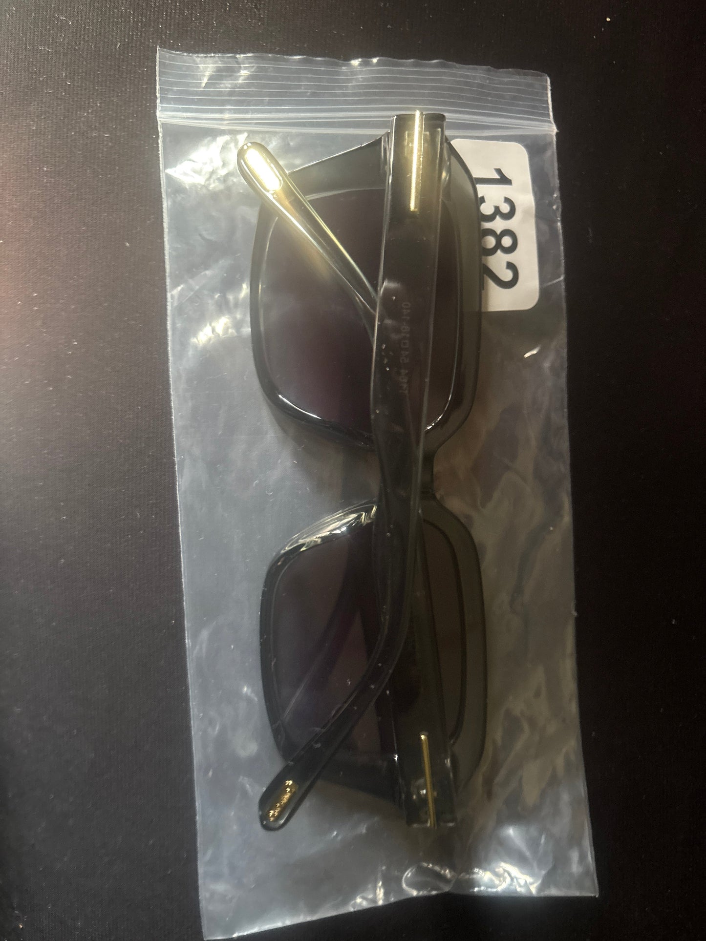 ✨Luxury Clear 🩶Gray Lens Sunglasses — Item #1382✨