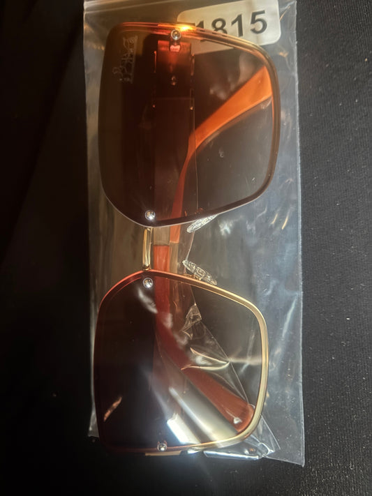 ✨Luxury🧡 Orange & 🖤Black/Gold Sunglasses