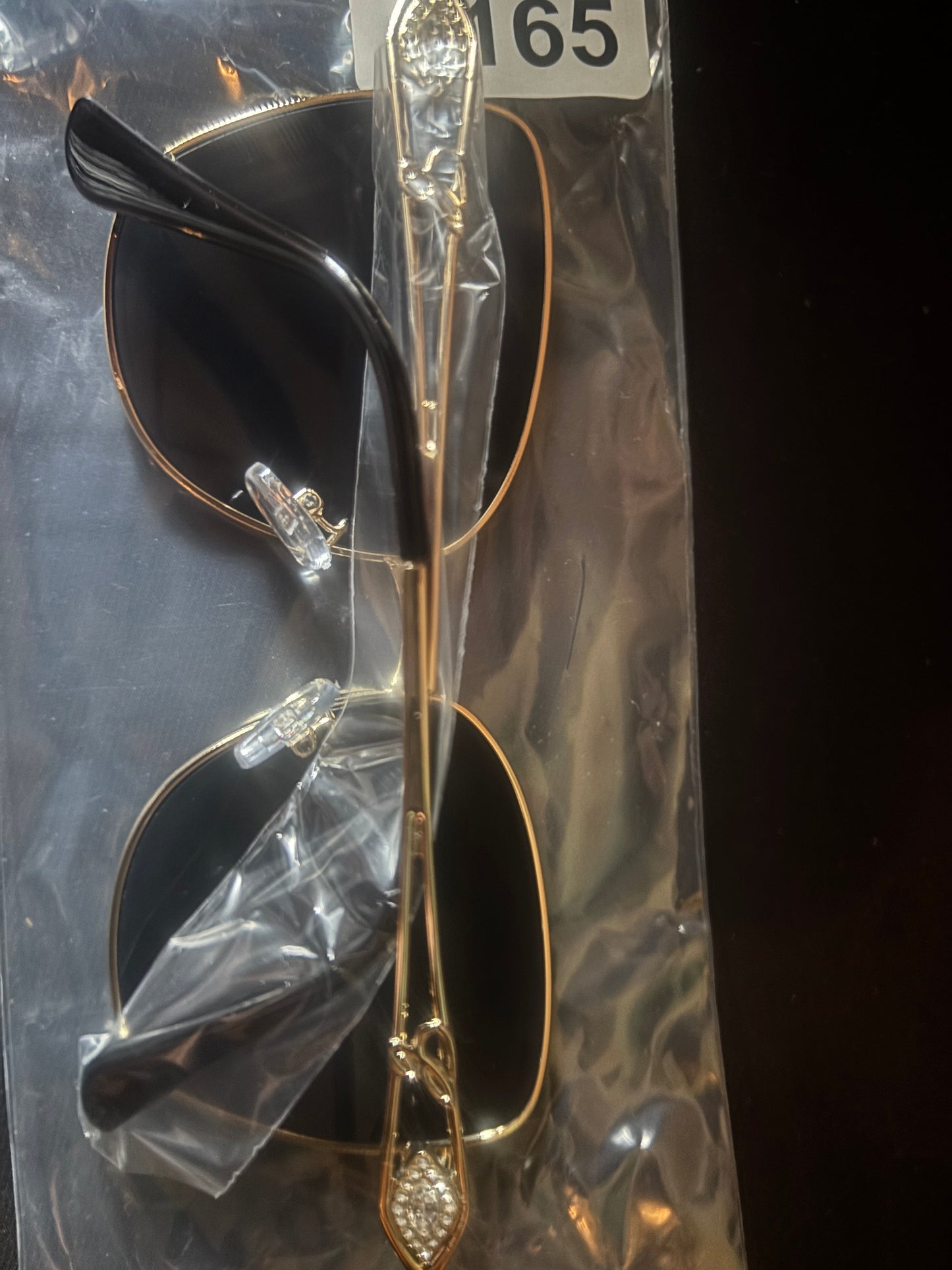 ✨Luxury Gold-Tone Square Aviator Sunglasses — Items         🌟#0152 🌟& #0165