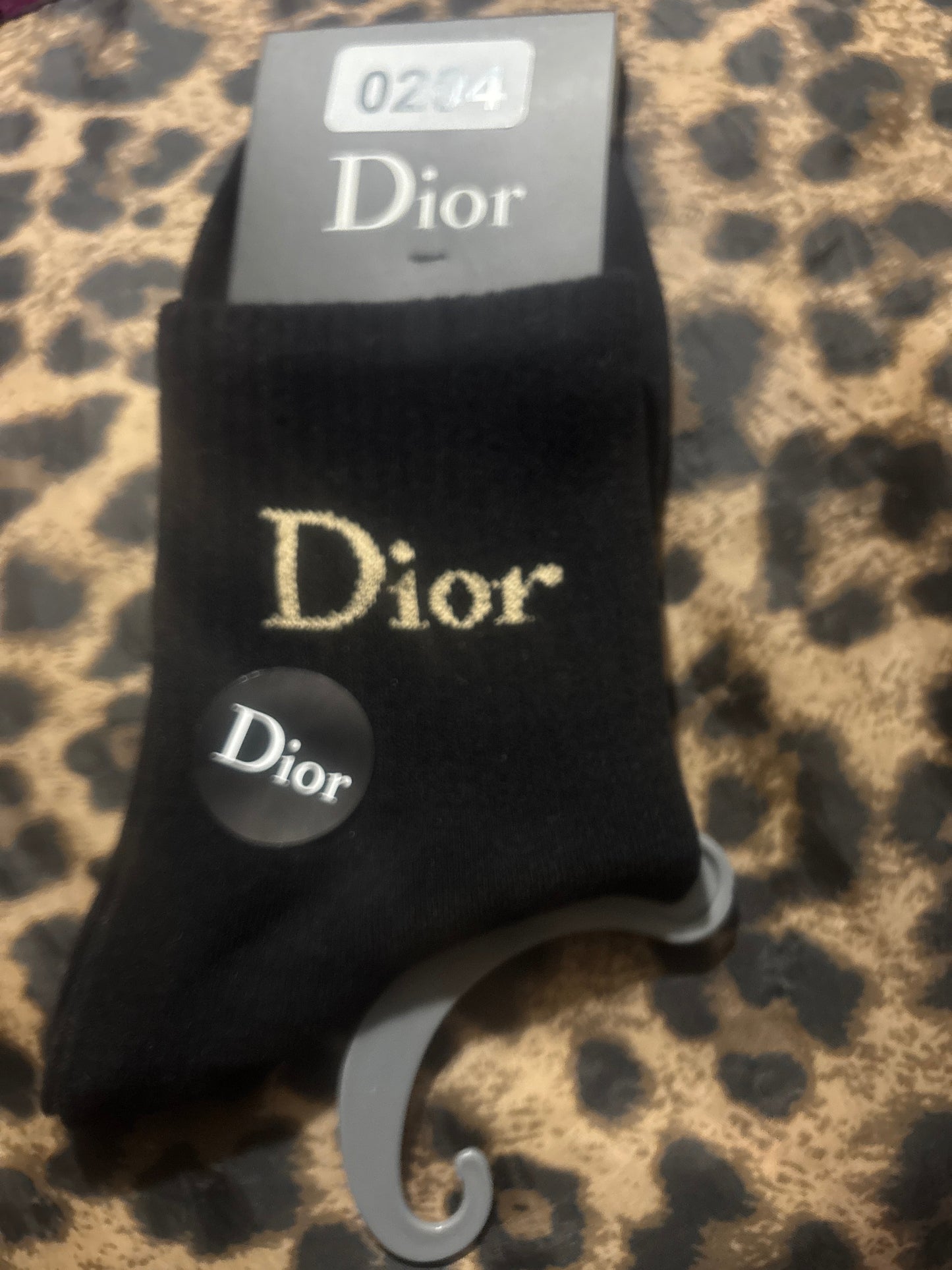 Luxury Signature Knit Stripe Crew Socks — Items #0195 #0193 #0196 #0204 #0194