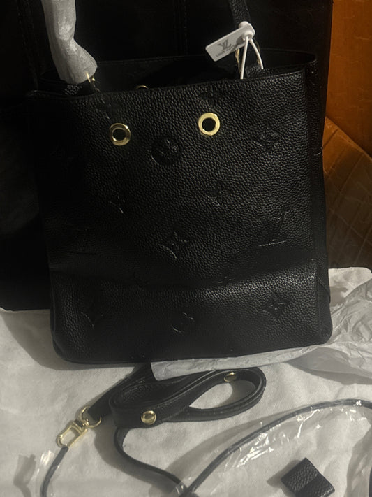 ✨ Monogram Empreinte Leather Bucket Bag in Black — Item #1823