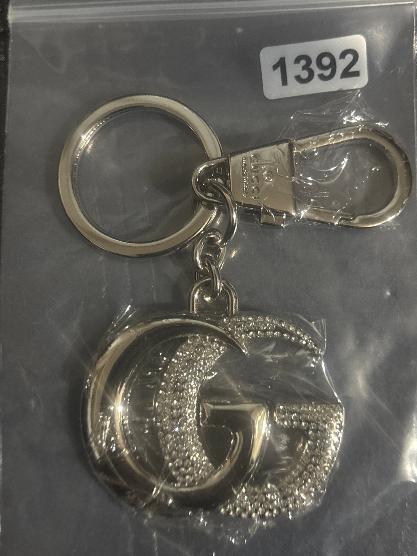 ✨ Luxury Monogram Lock & Charm Keychain — Gold & Silver — Items #1384-#1494