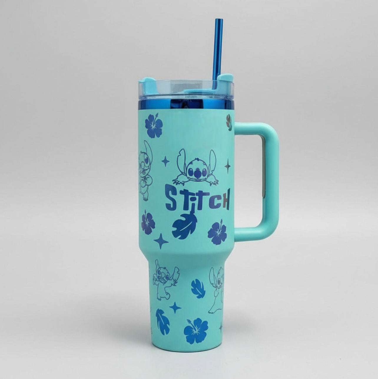 ✨40oz Stainless Steel Tumbler with Handle - Insulated Travel Cup