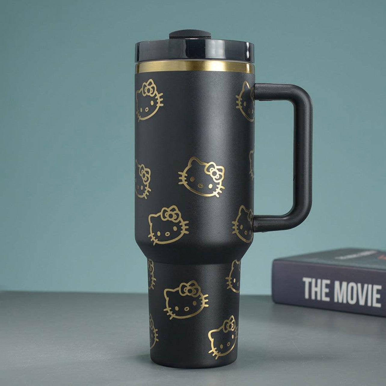 ✨40oz Stainless Steel Tumbler with Handle - Insulated Travel Cup