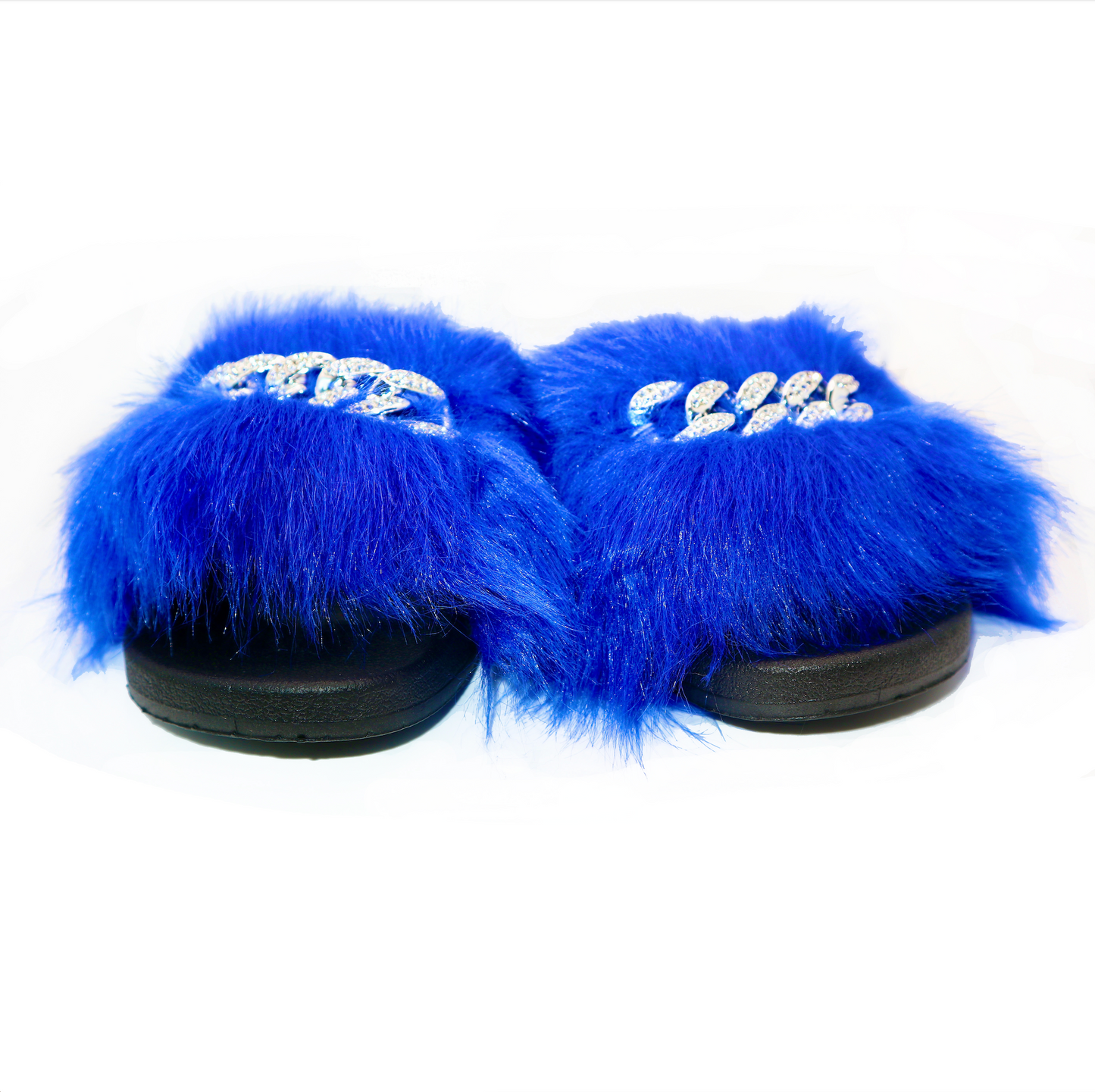 ✨ Michaela V Pupa Slippers — Blue