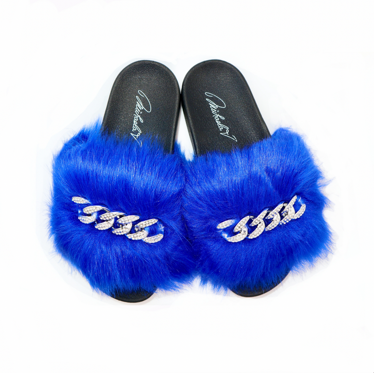 ✨ Michaela V Pupa Slippers — Blue