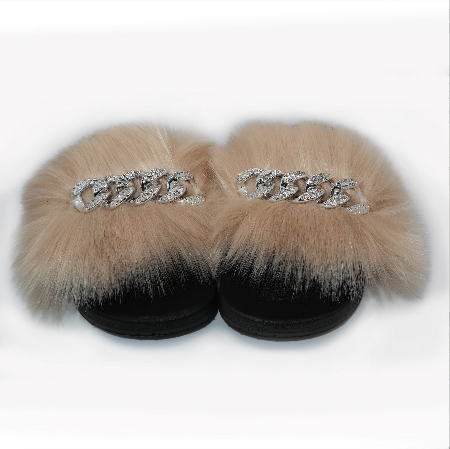 🎀Michaela V Pupa Slippers — Tan✨