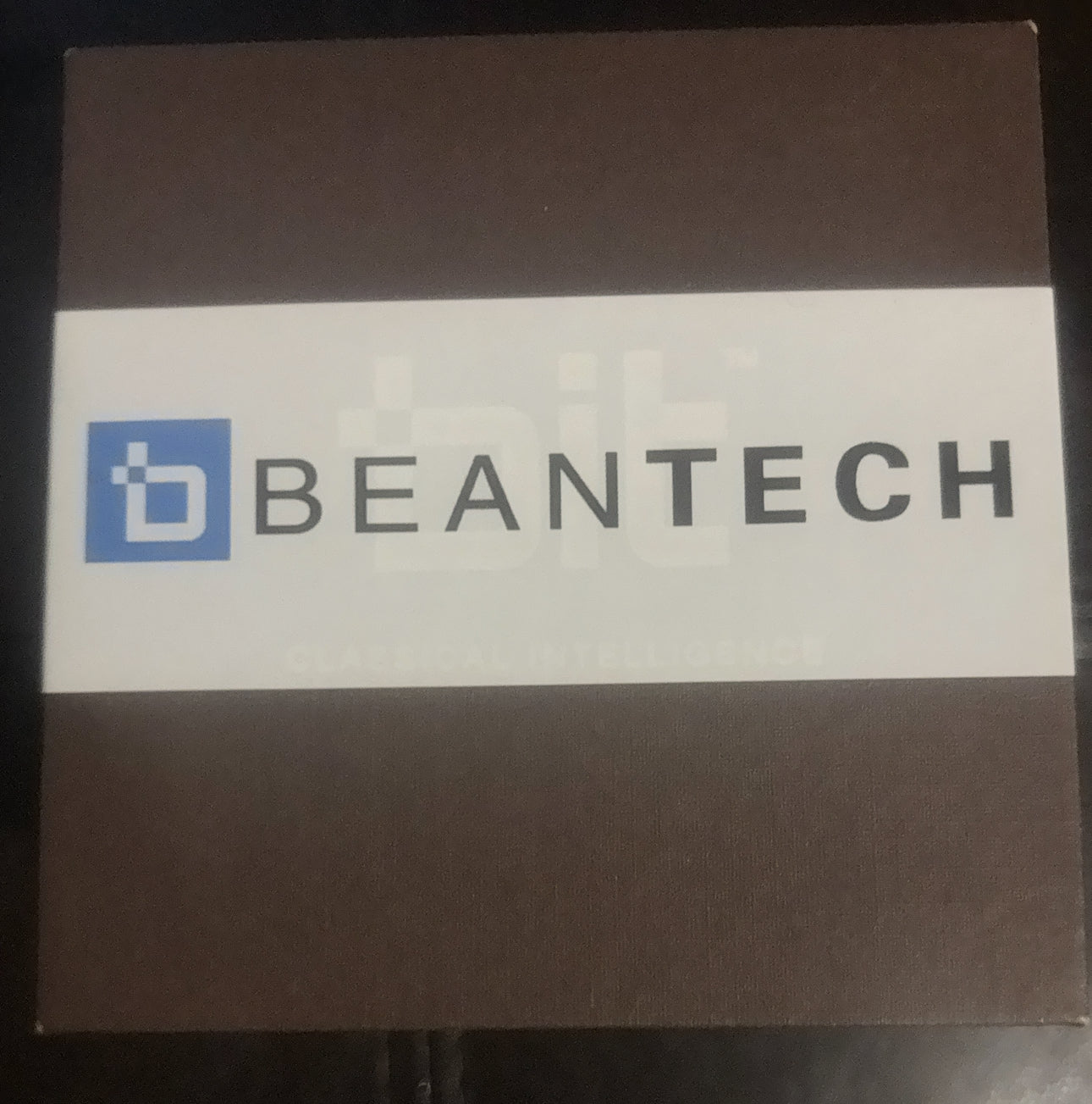 ⌚✨ Beantech S1 Smartwatch Silver — Black Calfskin Leather Strap — Item #1871
