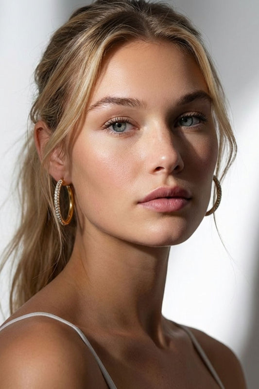 ✨Bianca Wasserdichte Kristall-Creolen🛍️