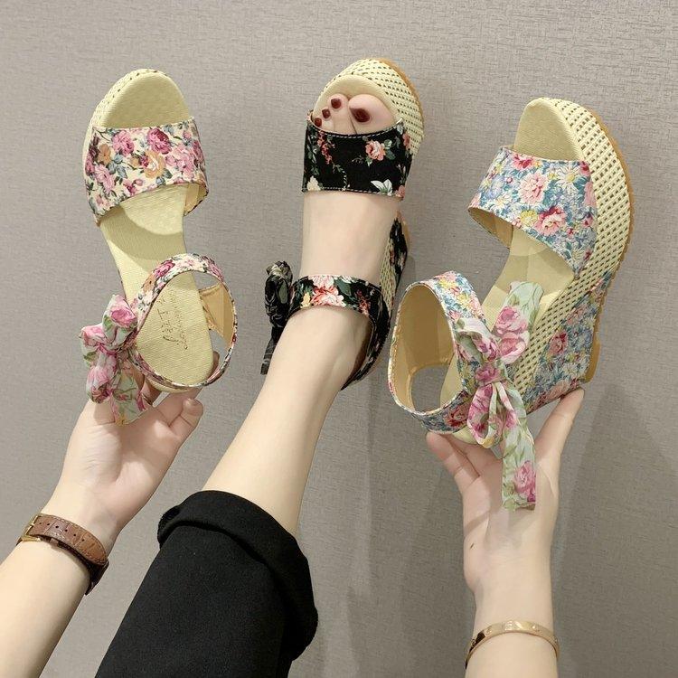 Bowknot Lace-Up Platform Sandals ✨👠🎀 Women's High Heel Ankle Strap Slingback | 6 Colors 🖤💜💙