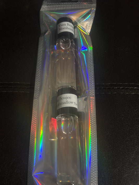 🧁✨ Yum Boujee Marshmallow Roll-On Body Oil — 2-Pack — Item #1940