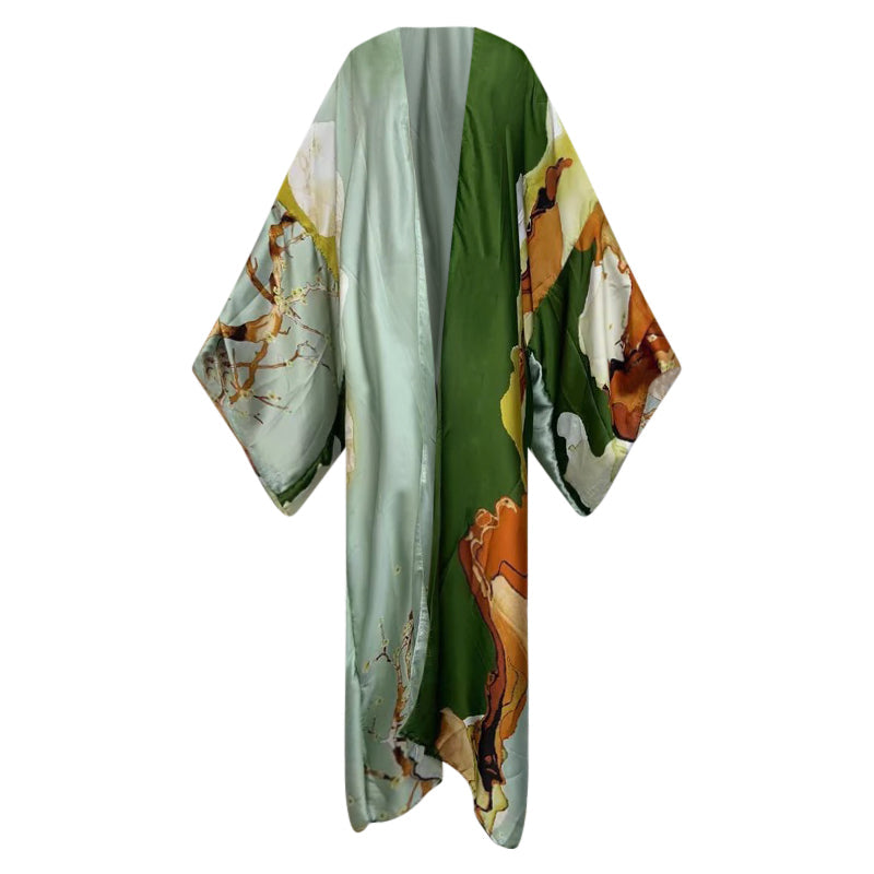Women's Kimono Robe 🌺✨ All Inclusive Beach Cover Up 🏖️💃