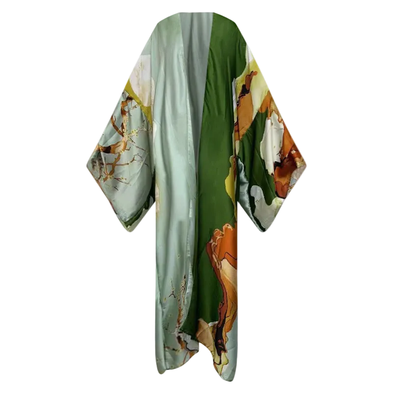 Women's Kimono Robe 🌺✨ All Inclusive Beach Cover Up 🏖️💃