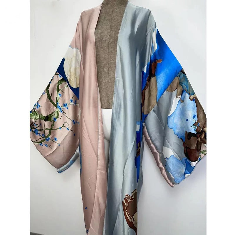 Women's Kimono Robe 🌺✨ All Inclusive Beach Cover Up 🏖️💃