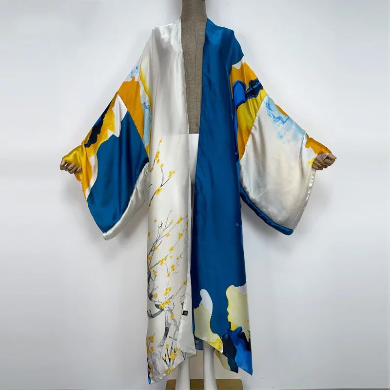 Women's Kimono Robe 🌺✨ All Inclusive Beach Cover Up 🏖️💃
