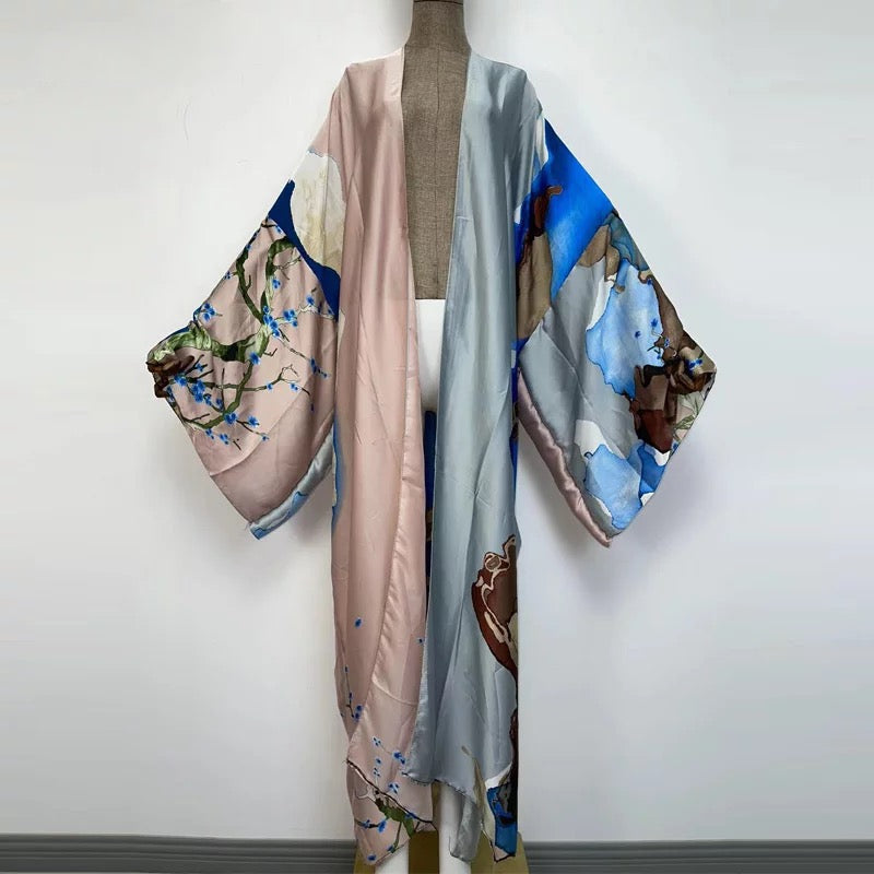 Women's Kimono Robe 🌺✨ All Inclusive Beach Cover Up 🏖️💃