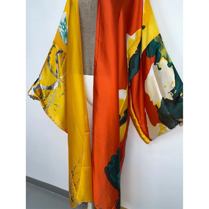 Women's Kimono Robe 🌺✨ All Inclusive Beach Cover Up 🏖️💃