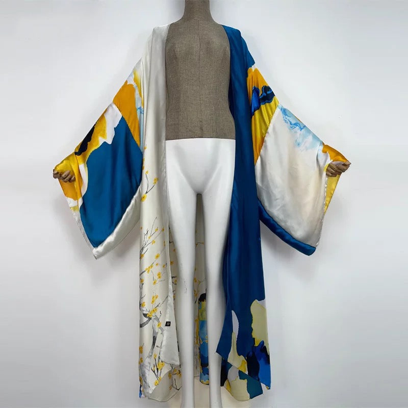 Women's Kimono Robe 🌺✨ All Inclusive Beach Cover Up 🏖️💃