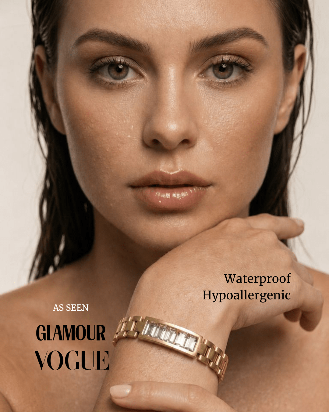 ✨Maxine Waterproof Link Chain Crystal Bracelet🛍️