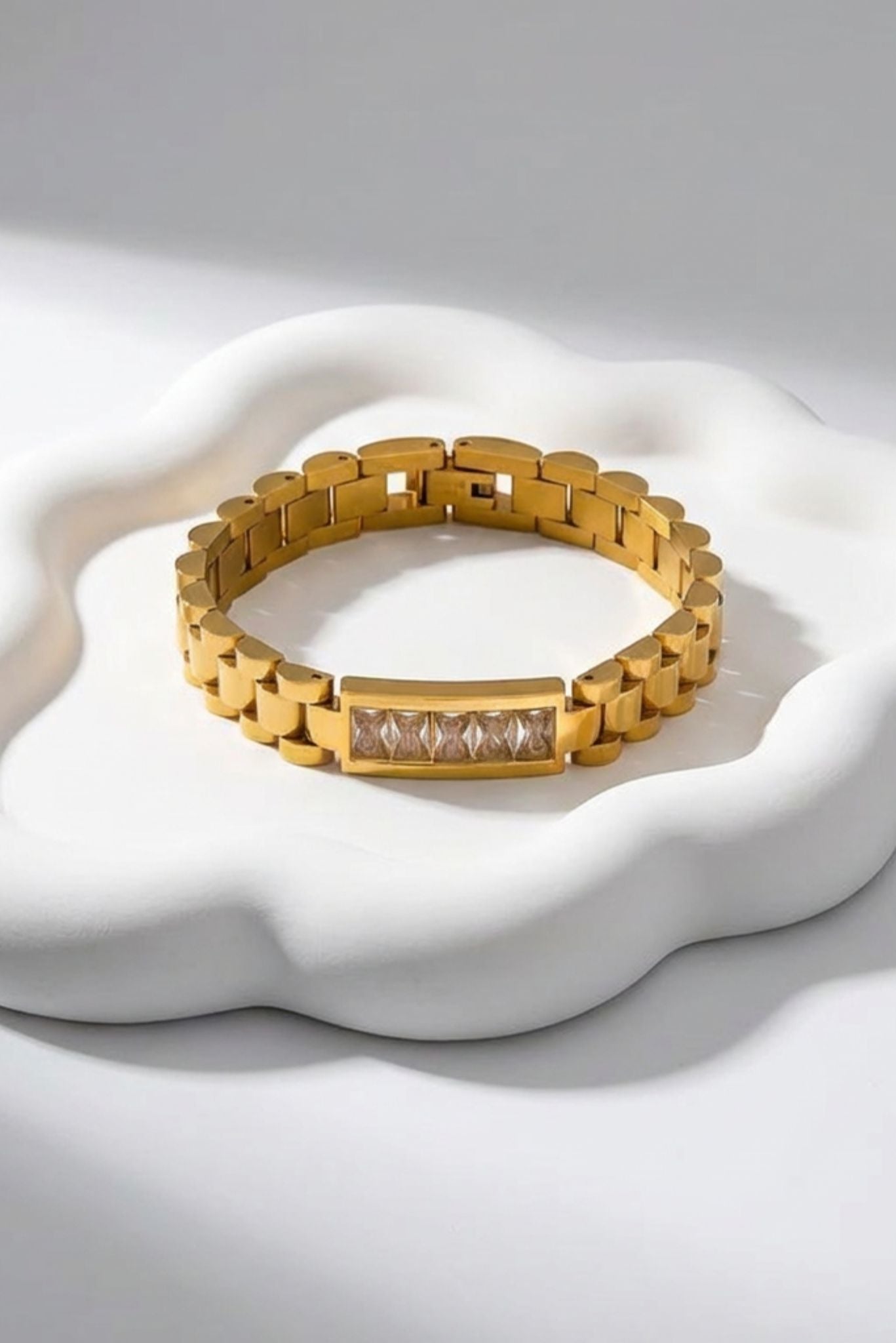 ✨Maxine Waterproof Link Chain Crystal Bracelet🛍️