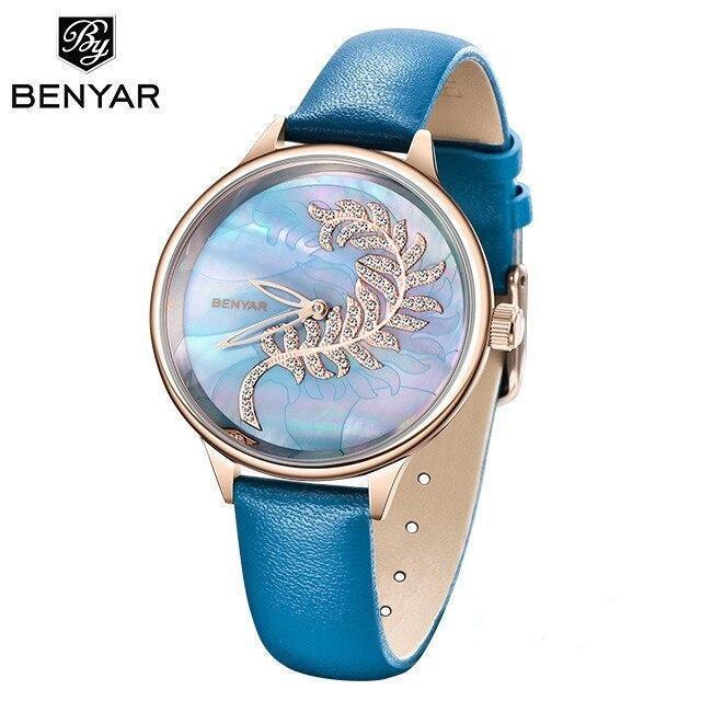 Women's Luxury Minimalist Round Watch ⌚✨ Analog Quartz Stainless Steel Mesh | 7 Colors 💙🤍🪨