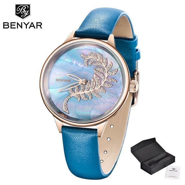 Women's Luxury Minimalist Round Watch ⌚✨ Analog Quartz Stainless Steel Mesh | 7 Colors 💙🤍🪨