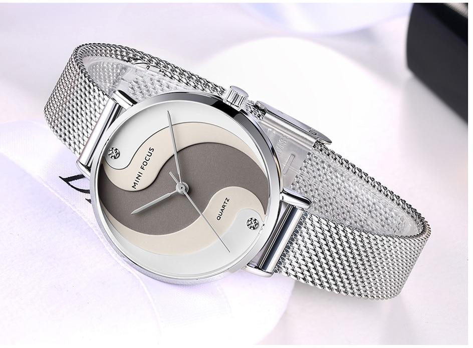 Women's Ultra Thin Rose Gold Watch ⌚✨ Analog Quartz Waterproof Elegant Round | 5 Colors 🌹🖤💙