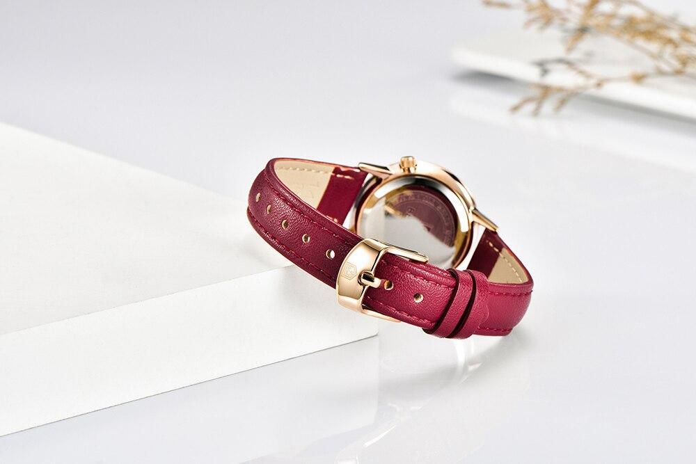 Women's Luxury Round Analog Quartz Watch ⌚✨ Waterproof Casual Wristwatch | 6 Colors 🤍💙🖤