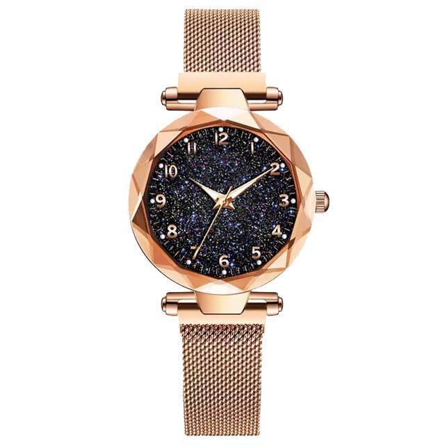 Women's Luxury Starry Sky Magnetic Watch ⌚✨ Simple Quartz Wristwatch | 6 Colors 💜💙❤️