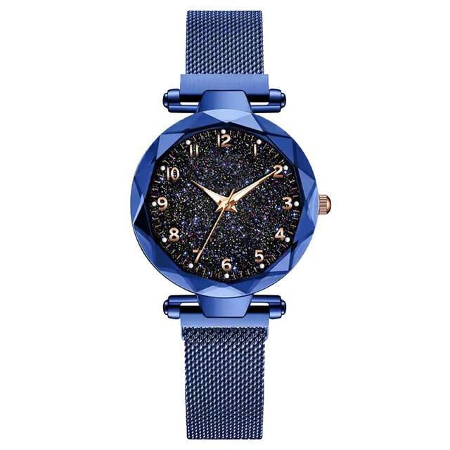 Women's Luxury Starry Sky Magnetic Watch ⌚✨ Simple Quartz Wristwatch | 6 Colors 💜💙❤️