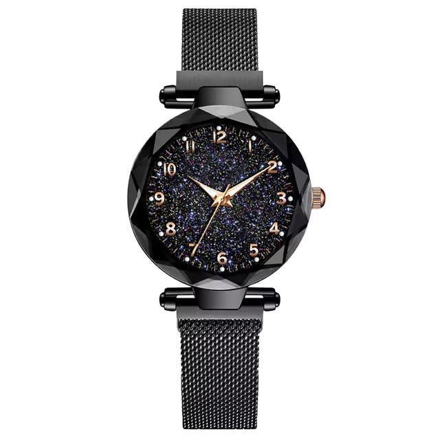 Women's Luxury Starry Sky Magnetic Watch ⌚✨ Simple Quartz Wristwatch | 6 Colors 💜💙❤️