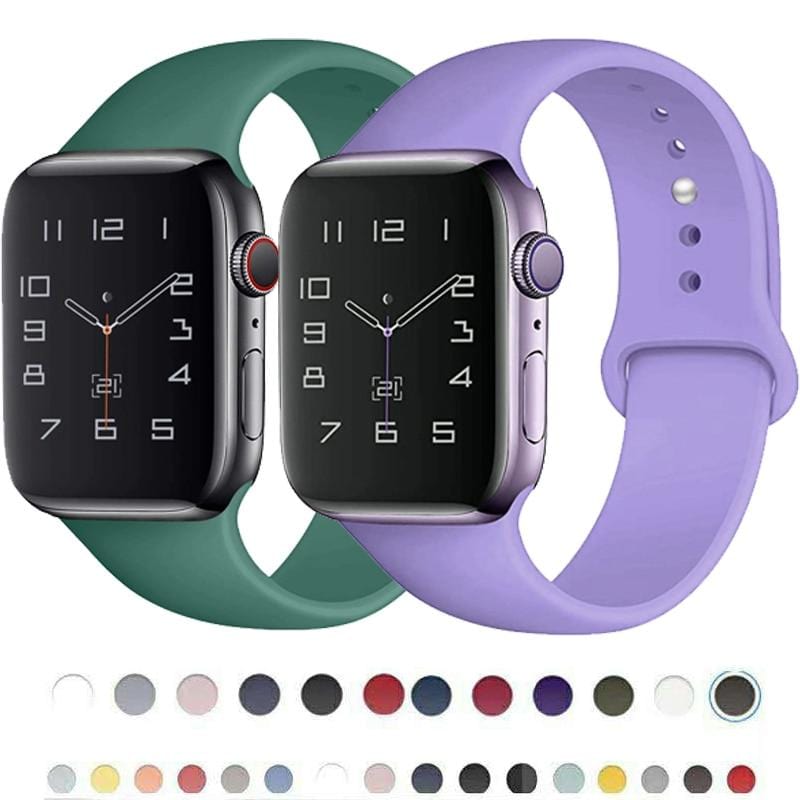 🎀Silicone Strap Apple Watch Bands✨