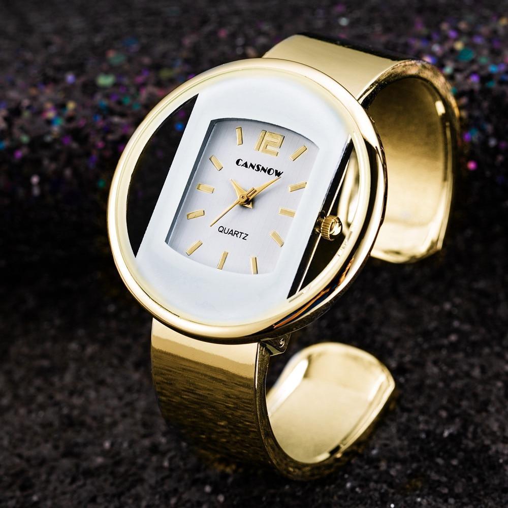 Women's Luxury Seashell Dial Bracelet Watch ⌚✨ Quartz Stainless Steel Stone Bezel | 8 Colors 🪨🖤🤍