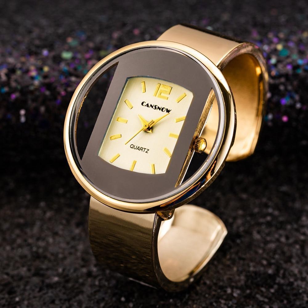 Women's Luxury Seashell Dial Bracelet Watch ⌚✨ Quartz Stainless Steel Stone Bezel | 8 Colors 🪨🖤🤍