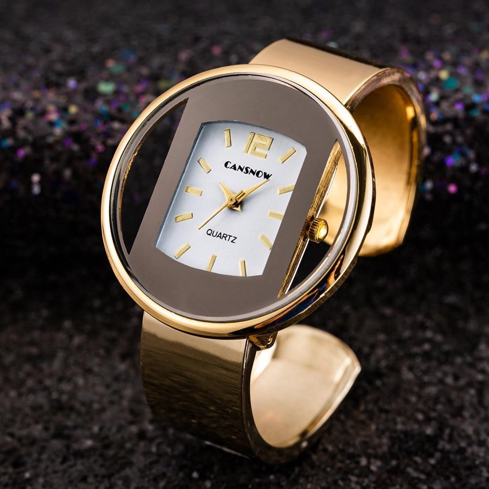 Women's Luxury Seashell Dial Bracelet Watch ⌚✨ Quartz Stainless Steel Stone Bezel | 8 Colors 🪨🖤🤍