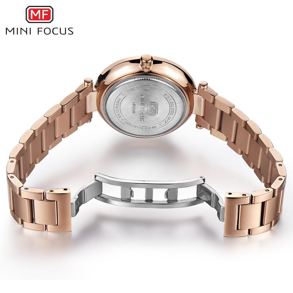 Women's Luxury Crystal Quartz Watch ⌚✨ Waterproof Stainless Steel Strap | 8 Colors 💚💛🖤