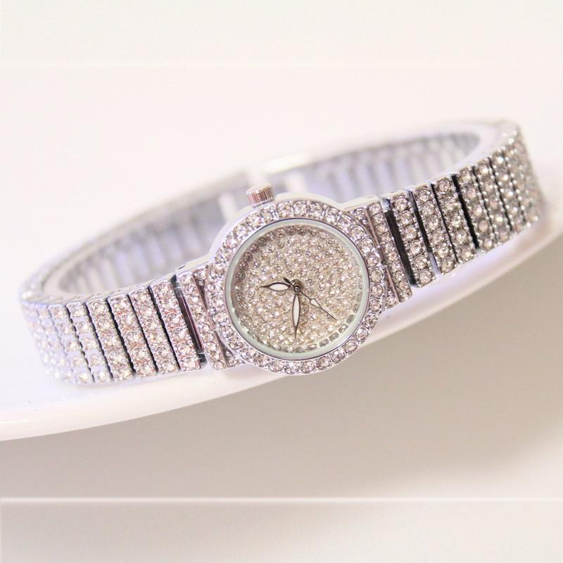 Women's Luxury Iced Out Crystal Rhinestone Watch ⌚✨ Small Dial Rose Gold Quartz | Rose Gold, Gold & Silver 🌹🤍