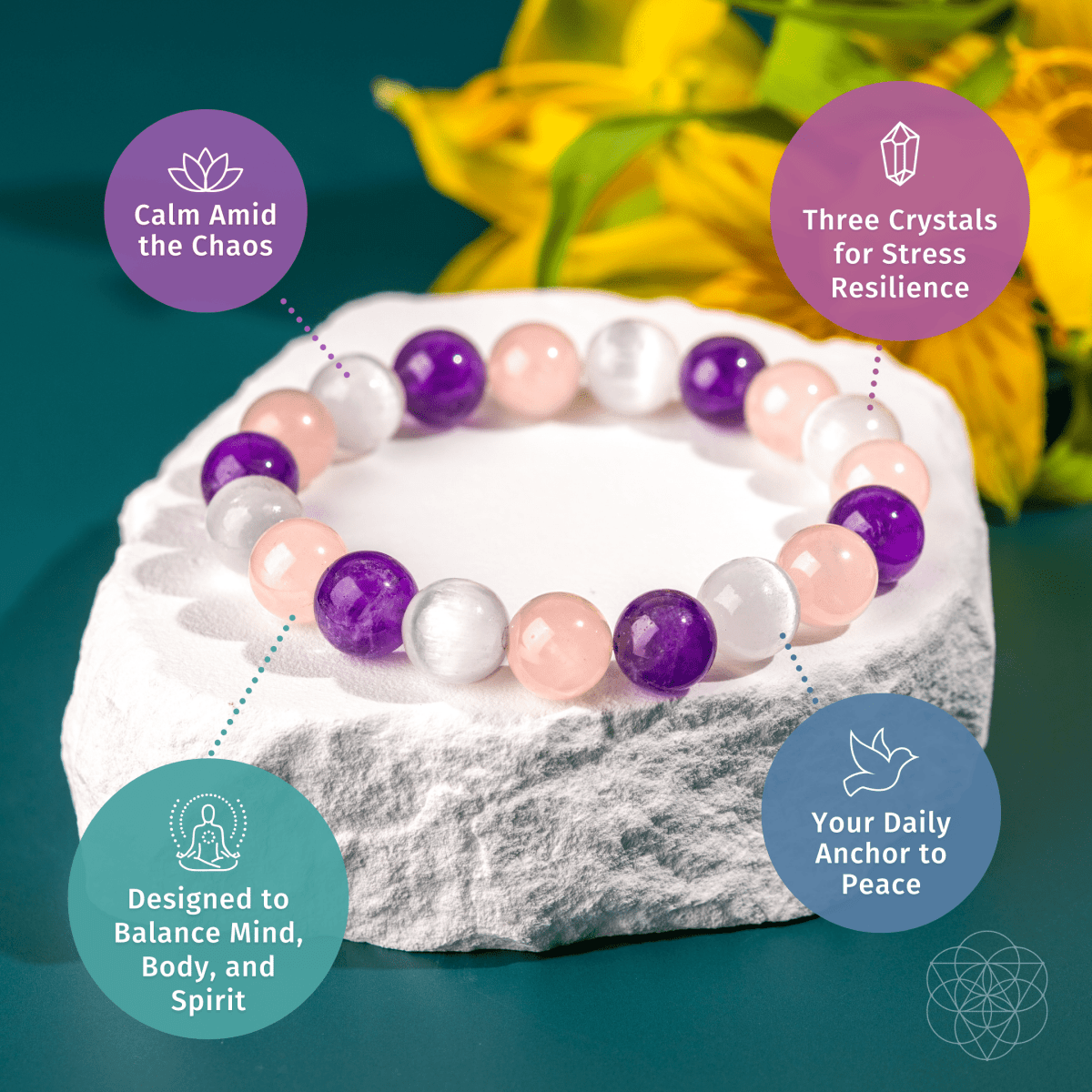 ✨Trinity Bracelet of Stress Resilience🛍️